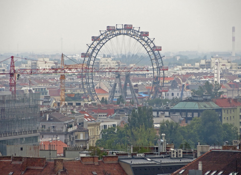 Riesenrad from North Tower